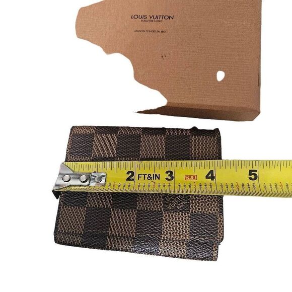 Louis Vuitton damier card holder - Picture 9 of 10